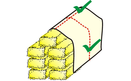 Stroh- und Heuschutzvlies Stroh- und Heuschutzvlies