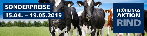Jetzt Sparpreise nutzen Frühlingsaktion Rind 2019