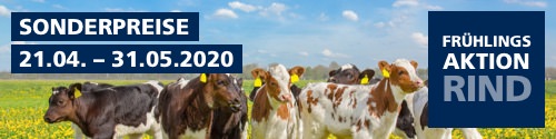Jetzt Sparpreise nutzen Frühlingsaktion Rind 2020
