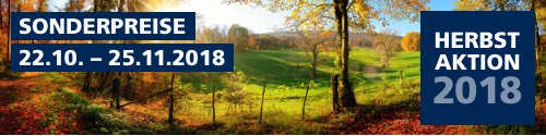 Jetzt Sparpreise nutzen Herbstaktion 2018