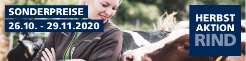 Jetzt Sparpreise nutzen Herbstaktion Rind 2020