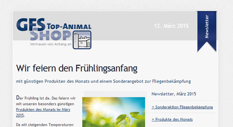 Der GFS Newsletter Der GFS Newsletter