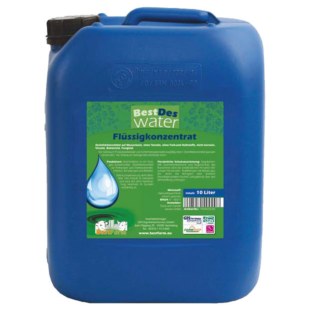 BesDes Water Flüssigkonzentrat BesDes Water Flüssigkonzentrat