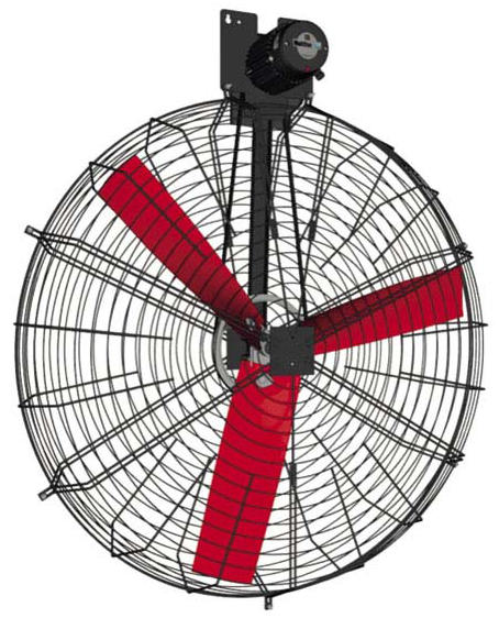 Korbventilator für den Stall