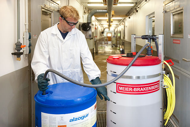 Arbeiten mit Alzogur
