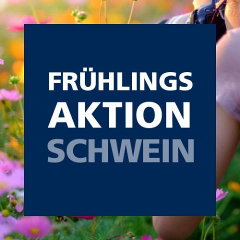 Frühlingsaktion Schwein 2020