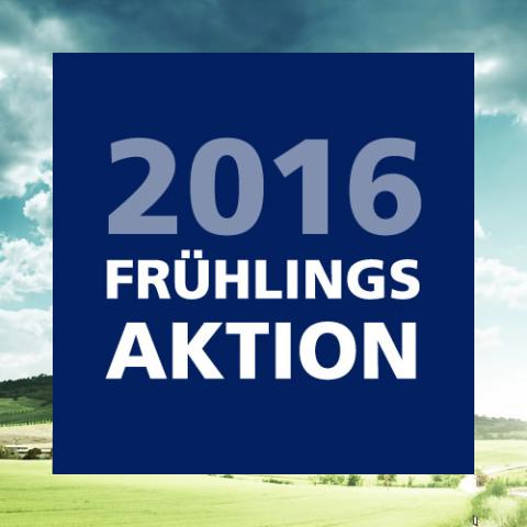 Frühlingsaktion 2016